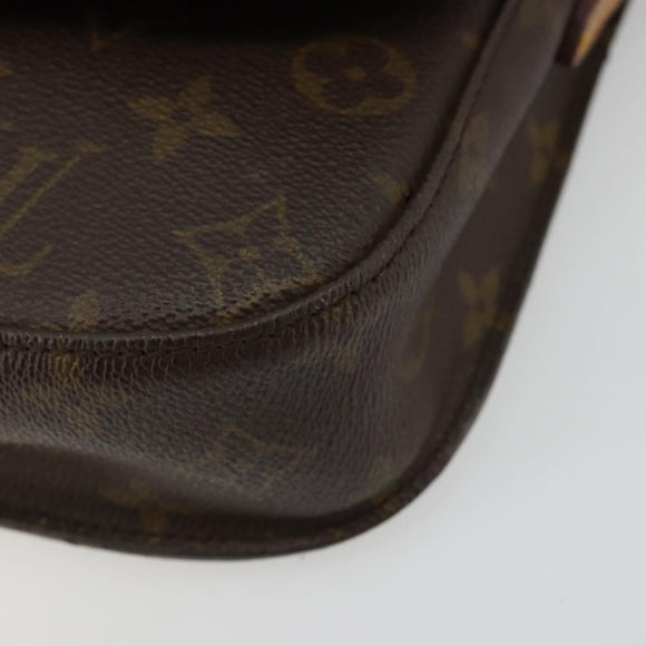 LOUIS VUITTON Monogram Saint Cloud MM Shoulder Bag M51243 LV Auth bs34498