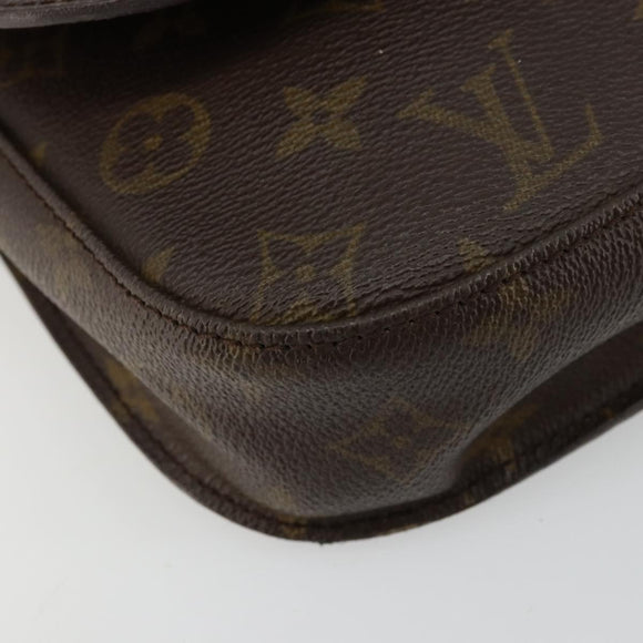LOUIS VUITTON Monogram Saint Cloud MM Shoulder Bag M51243 LV Auth bs34498
