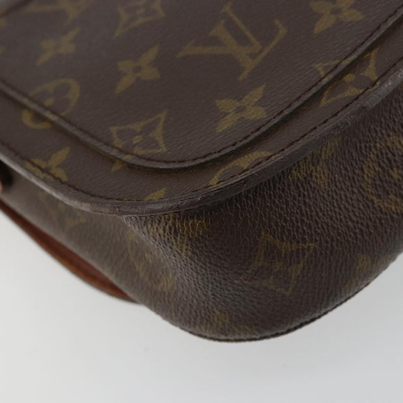 LOUIS VUITTON Monogram Saint Cloud MM Shoulder Bag M51243 LV Auth bs34498