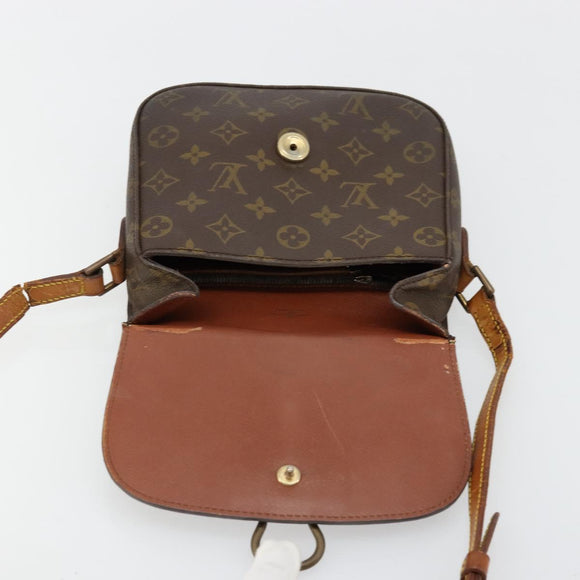 LOUIS VUITTON Monogram Saint Cloud MM Shoulder Bag M51243 LV Auth bs34498