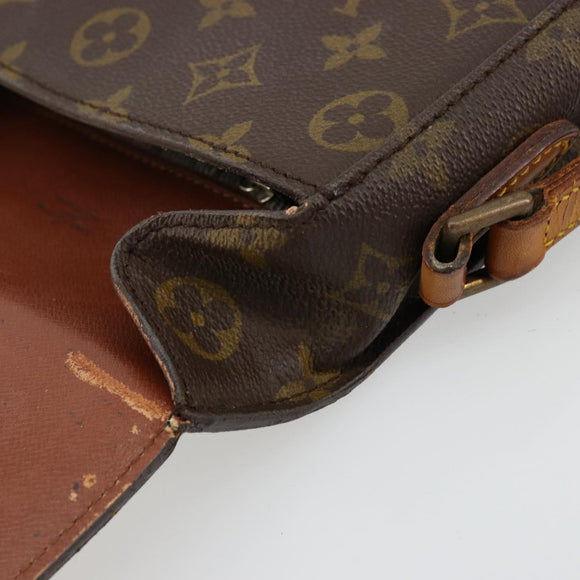 LOUIS VUITTON Monogram Saint Cloud MM Shoulder Bag M51243 LV Auth bs34498