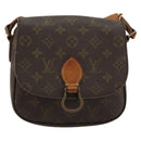 LOUIS VUITTON Monogram Saint Cloud MM Shoulder Bag M51243 LV Auth bs34498-2