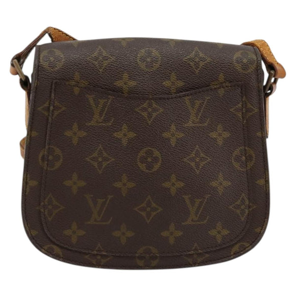 LOUIS VUITTON Monogram Saint Cloud MM Shoulder Bag M51243 LV Auth bs34498