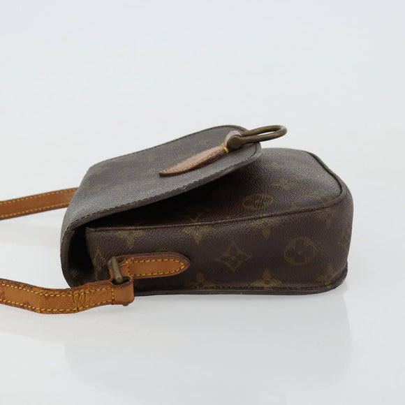 LOUIS VUITTON Monogram Saint Cloud MM Shoulder Bag M51243 LV Auth bs34498