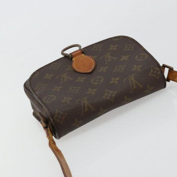LOUIS VUITTON Monogram Saint Cloud MM Shoulder Bag M51243 LV Auth bs34498