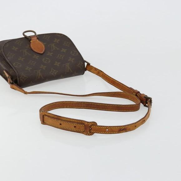 LOUIS VUITTON Monogram Saint Cloud MM Shoulder Bag M51243 LV Auth bs34498