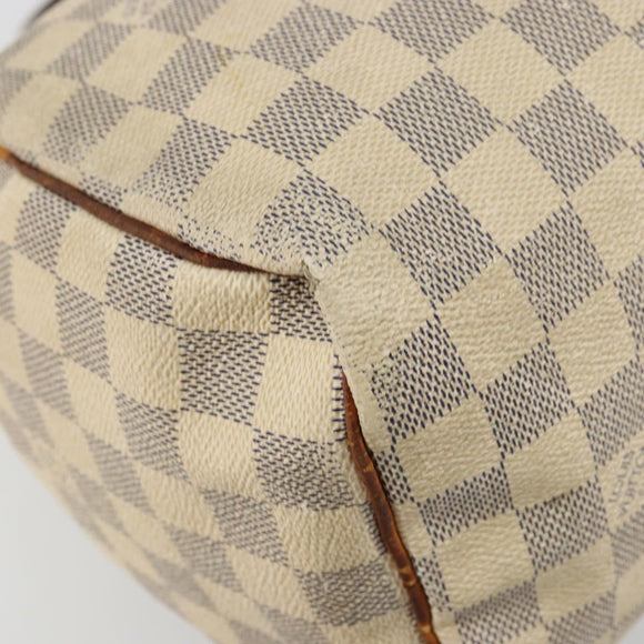 LOUIS VUITTON Damier Azur Speedy 25 Hand Bag N41534 LV Auth bs34499