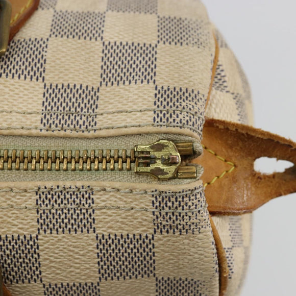 LOUIS VUITTON Damier Azur Speedy 25 Hand Bag N41534 LV Auth bs34499