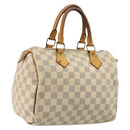 LOUIS VUITTON Damier Azur Speedy 25 Hand Bag N41534 LV Auth bs34499-1