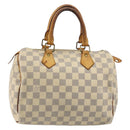 LOUIS VUITTON Damier Azur Speedy 25 Hand Bag N41534 LV Auth bs34499-13