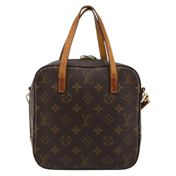 LOUIS VUITTON Monogram Spontini Hand Bag M47500 LV Auth bs34501
