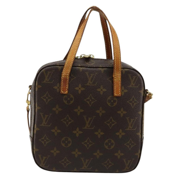 LOUIS VUITTON Monogram Spontini Hand Bag M47500 LV Auth bs34501