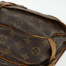LOUIS VUITTON Monogram Saumur 30 Shoulder Bag M42256 LV Auth bs34502-14