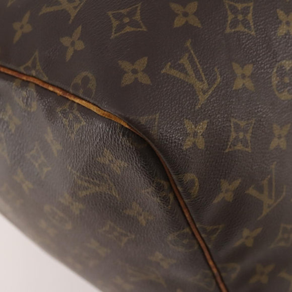 LOUIS VUITTON Monogram Keepall 55 Boston Bag M41424 LV Auth bs34503