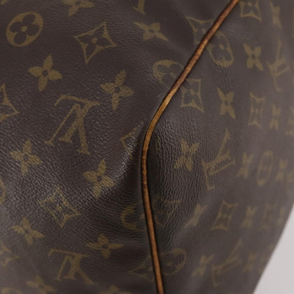 LOUIS VUITTON Monogram Keepall 55 Boston Bag M41424 LV Auth bs34503