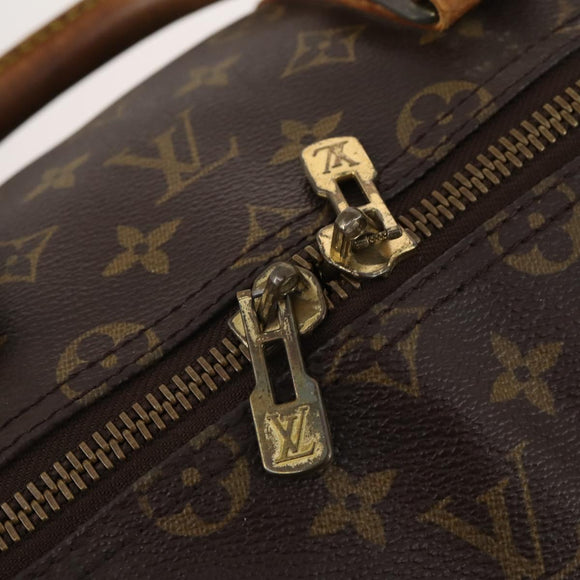 LOUIS VUITTON Monogram Keepall 55 Boston Bag M41424 LV Auth bs34503