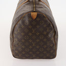 LOUIS VUITTON Monogram Keepall 55 Boston Bag M41424 LV Auth bs34503-3