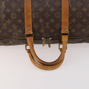 LOUIS VUITTON Monogram Keepall 55 Boston Bag M41424 LV Auth bs34503-7