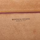 BOTTEGA VENETA Shoulder Bag Leather Bordeaux Gold Auth bs34508A-18