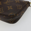 LOUIS VUITTON Monogram Mini Pochette Accessoires Pouch M58009 LV Auth bs34518-15
