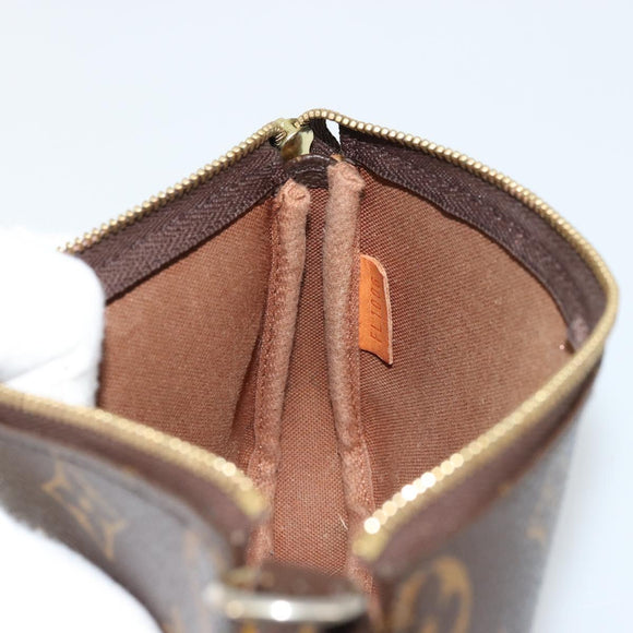 LOUIS VUITTON Monogram Mini Pochette Accessoires Pouch M58009 LV Auth bs34518