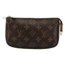 LOUIS VUITTON Monogram Mini Pochette Accessoires Pouch M58009 LV Auth bs34518-13