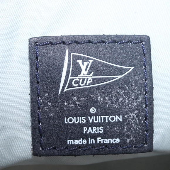 LOUIS VUITTON LV Cup Jenker Boston Bag 2way Navy M80703 LV Auth bs34519