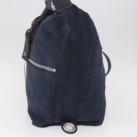 LOUIS VUITTON LV Cup Jenker Boston Bag 2way Navy M80703 LV Auth bs34519