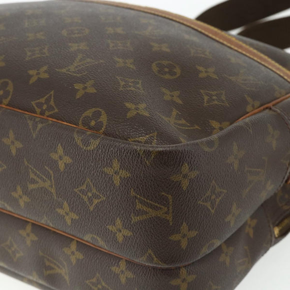 LOUIS VUITTON Monogram Reporter GM Shoulder Bag M45252 LV Auth bs34520