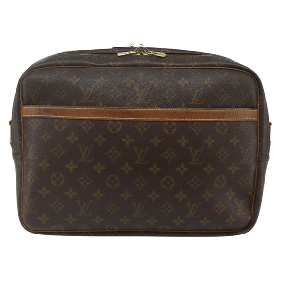LOUIS VUITTON Monogram Reporter GM Shoulder Bag M45252 LV Auth bs34520
