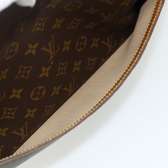 LOUIS VUITTON Monogram Reporter GM Shoulder Bag M45252 LV Auth bs34520