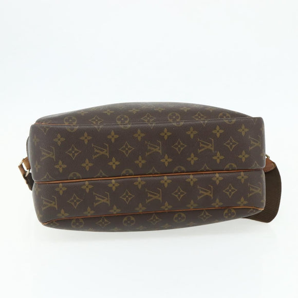 LOUIS VUITTON Monogram Reporter GM Shoulder Bag M45252 LV Auth bs34520