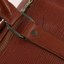 LOUIS VUITTON Epi Keepall 45 Boston Bag Brown M42978 LV Auth bs34522-18