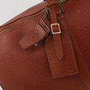 LOUIS VUITTON Epi Keepall 45 Boston Bag Brown M42978 LV Auth bs34522-20