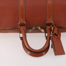LOUIS VUITTON Epi Keepall 45 Boston Bag Brown M42978 LV Auth bs34522-8