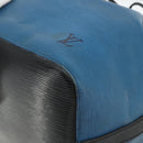 LOUIS VUITTON Epi Petit Noe Shoulder Bag Bicolor Black Blue M44152 Auth bs34523-9