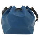 LOUIS VUITTON Epi Petit Noe Shoulder Bag Bicolor Black Blue M44152 Auth bs34523-2