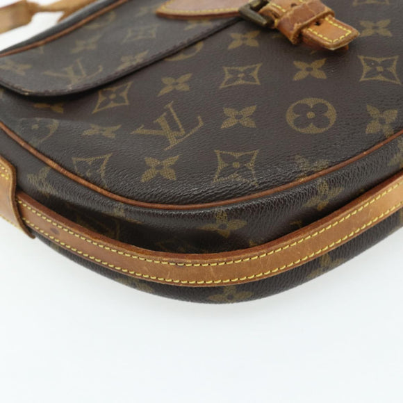 LOUIS VUITTON Monogram Jeune Fille MM Shoulder Bag M51226 LV Auth bs34525