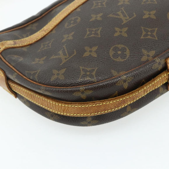 LOUIS VUITTON Monogram Jeune Fille MM Shoulder Bag M51226 LV Auth bs34525