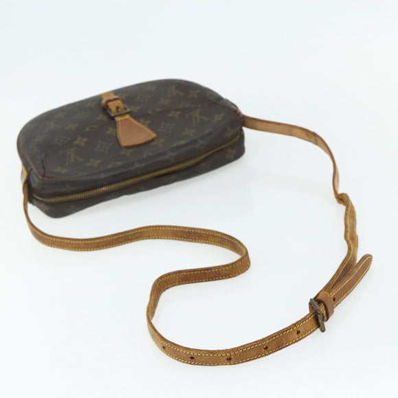 LOUIS VUITTON Monogram Jeune Fille MM Shoulder Bag M51226 LV Auth bs34525