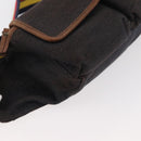 FENDI Gürteltasche Canvas Braun Auth bs34529-14