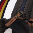 FENDI Gürteltasche Canvas Braun Auth bs34529-10