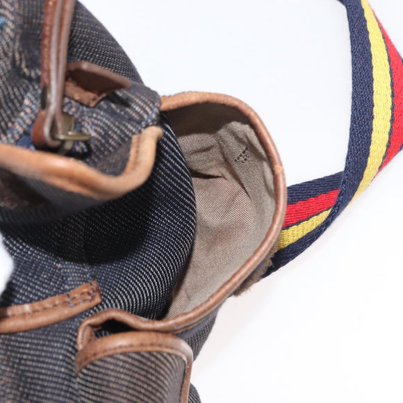 FENDI Gürteltasche Canvas Braun Auth bs34529
