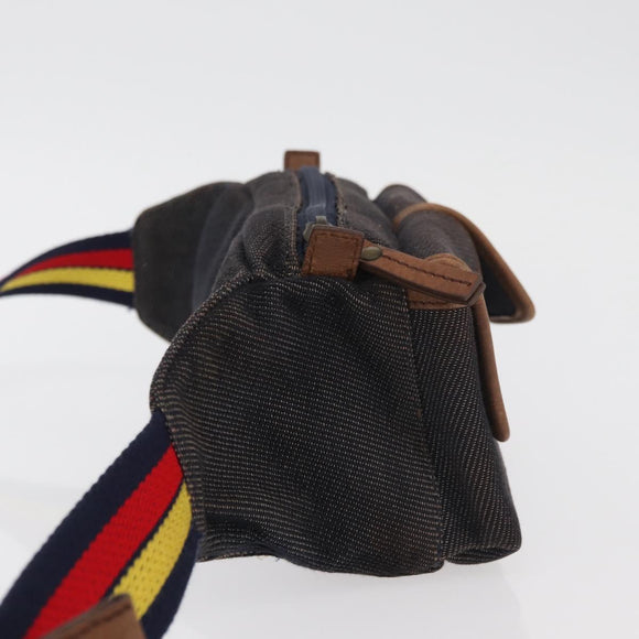 FENDI Gürteltasche Canvas Braun Auth bs34529