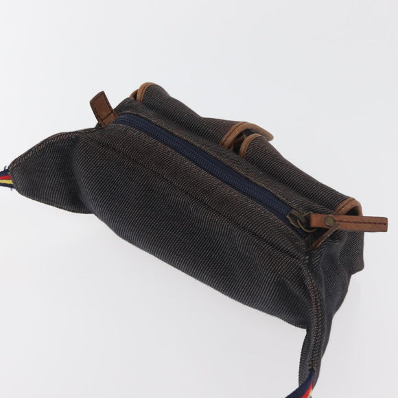 FENDI Gürteltasche Canvas Braun Auth bs34529