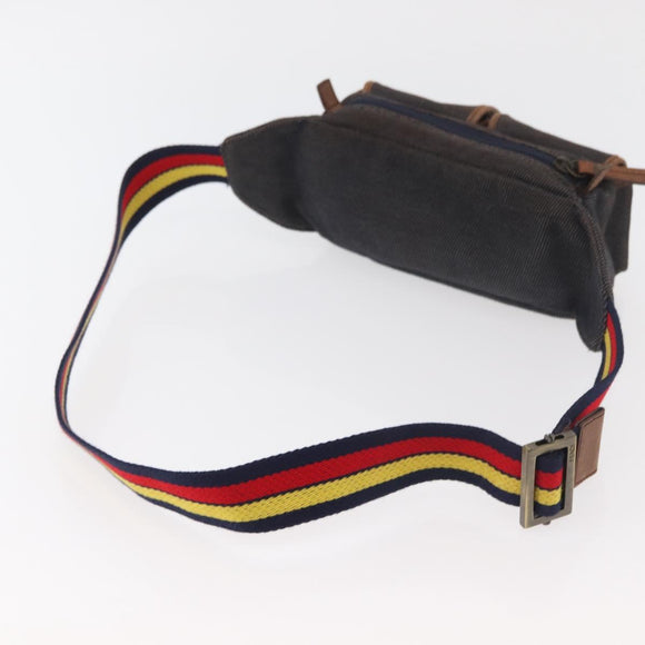 FENDI Gürteltasche Canvas Braun Auth bs34529