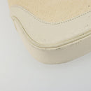 GUCCI Jackie Shoulder Bag Coated Canvas Beige Silver 001 3735 Auth bs34532-15
