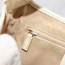 GUCCI Jackie Shoulder Bag Coated Canvas Beige Silver 001 3735 Auth bs34532-20