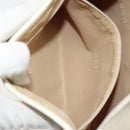 GUCCI Jackie Shoulder Bag Coated Canvas Beige Silver 001 3735 Auth bs34532-21