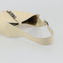 GUCCI Jackie Shoulder Bag Coated Canvas Beige Silver 001 3735 Auth bs34532-7
